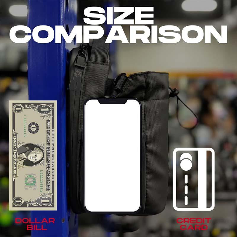Magnetic Bottle Bag Sling Bag for Men and Women 